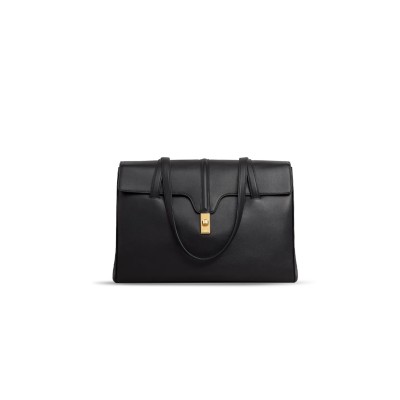 CELINE MEDIUM SHOULDER BAG IN SOFT16 COWHIDE LEATHER 195543CR4.38NO (32*24*15cm)